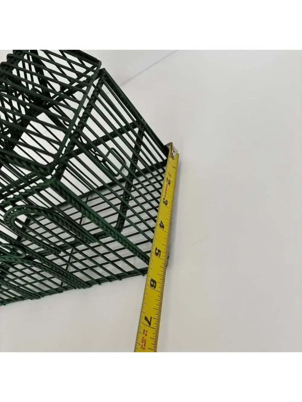 Vintage Victorian Style Metal Bird Cage Green Conservatory Decorative Display